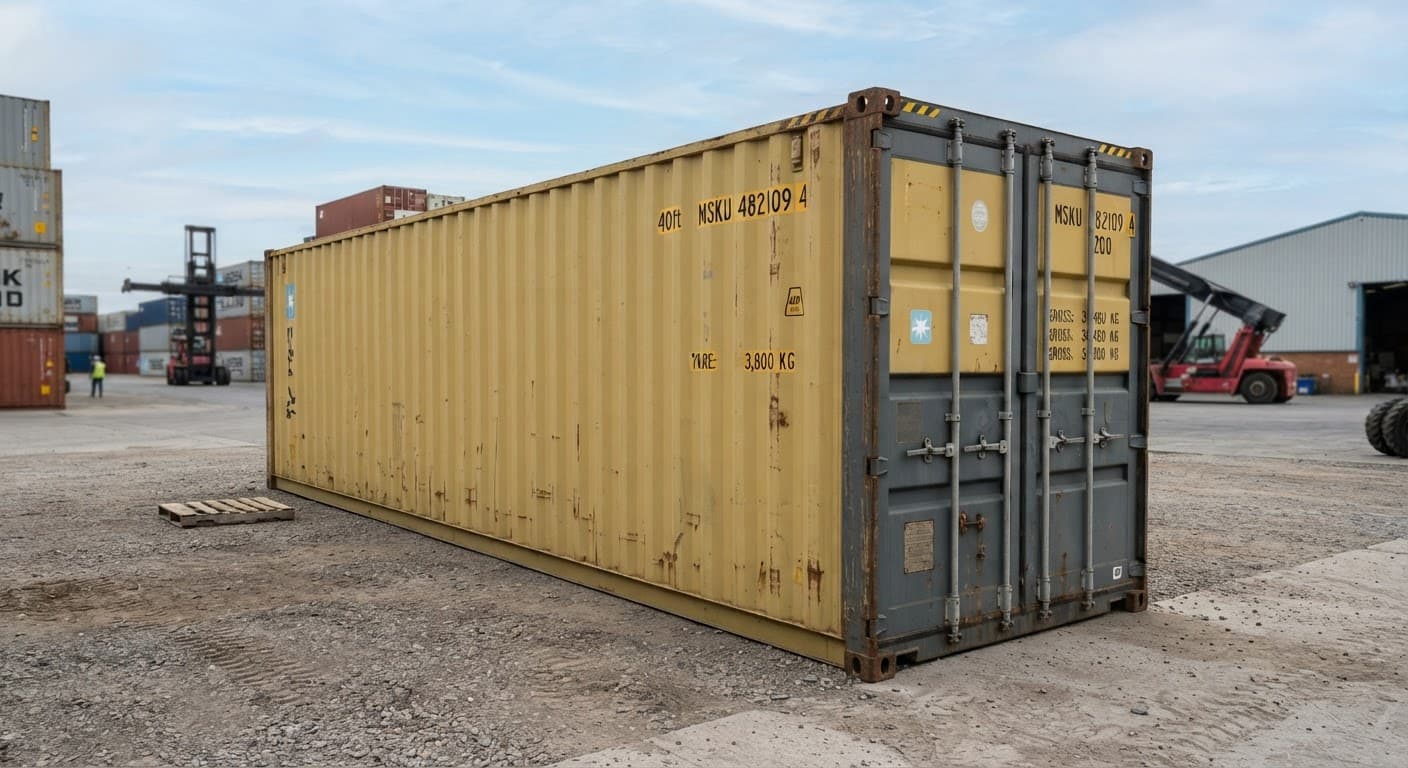 40ft Used Containers - shipping containers for sale