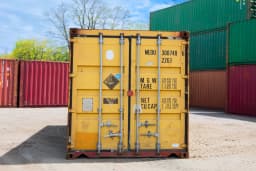 20ft Used Container - Side View